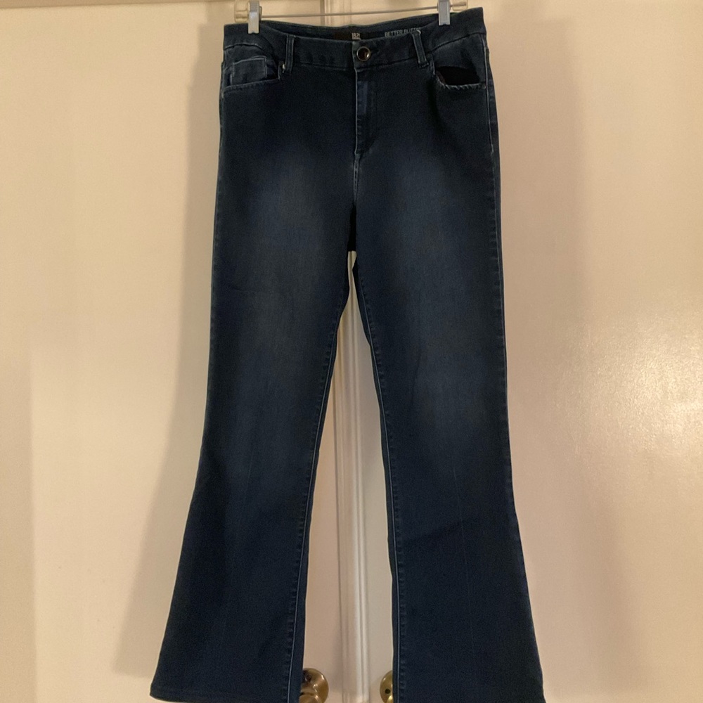 Better Butter Holly High Rise Slim Cut Classic Blue Women's Jeans